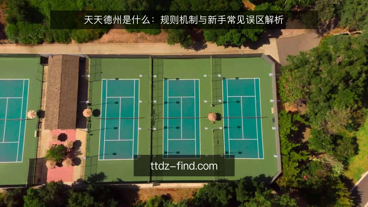 天天德州是什么:规则机制与新手常见误区解析