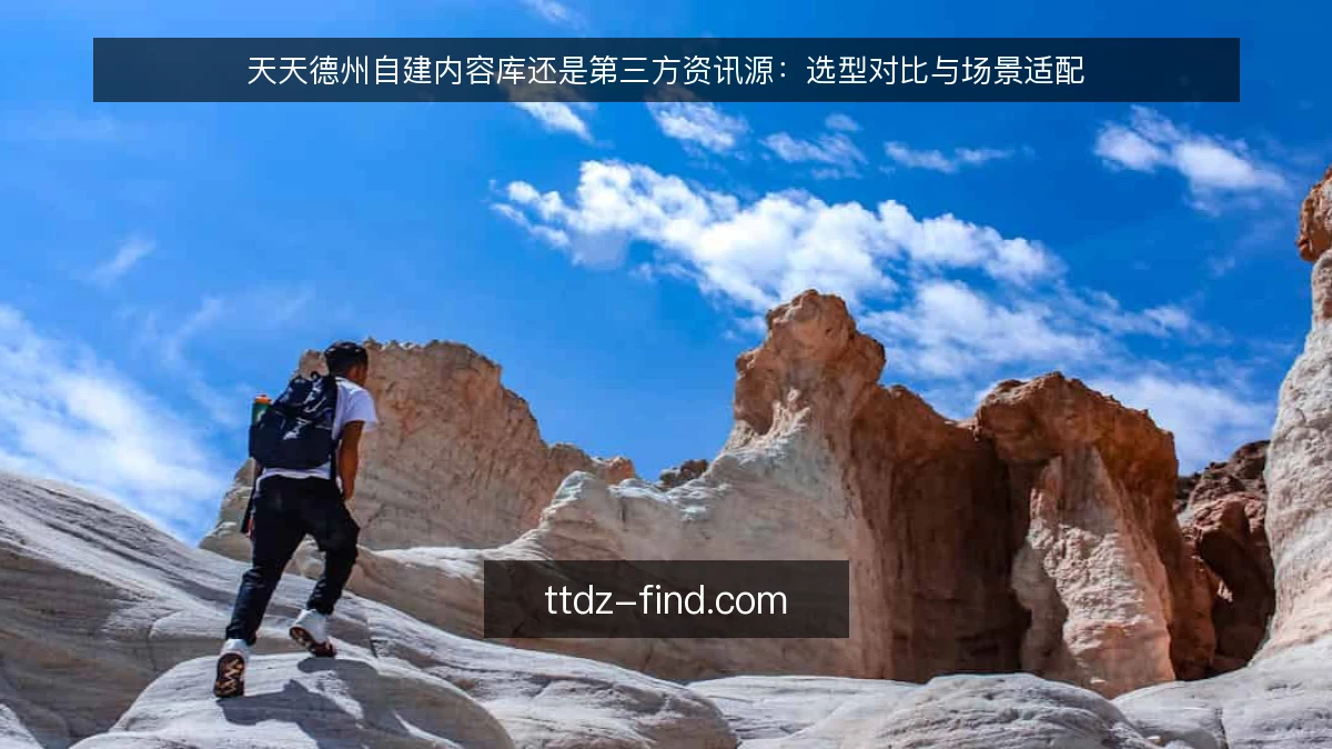 天天德州自建内容库还是第三方资讯源：选型对比与场景适配